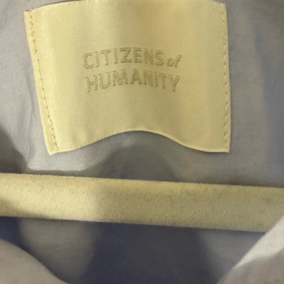 Citizens of Humanity Kayla Cotton Oxford Shirt Button Front - Picture 6 of 8